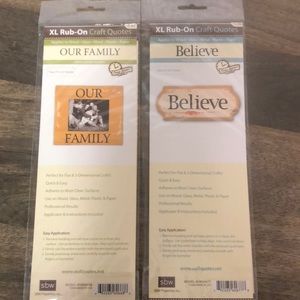 NWT Family Wall quotes 😊